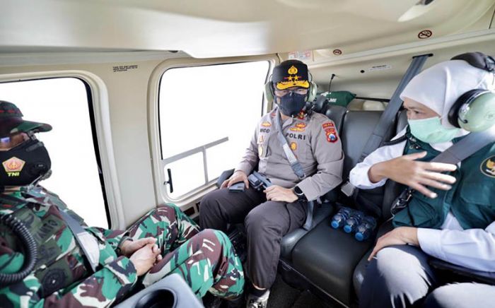 Forkopimda Jatim Cek Pemberlakuan PPKM Darurat Melalui Jalur Udara, Ada Penurunan Volume Kendaraan Forkopimda Jatim Cek Pemberlakuan PPKM Darurat Melalui Jalur Udara, Ada Penurunan Volume Kendaraan