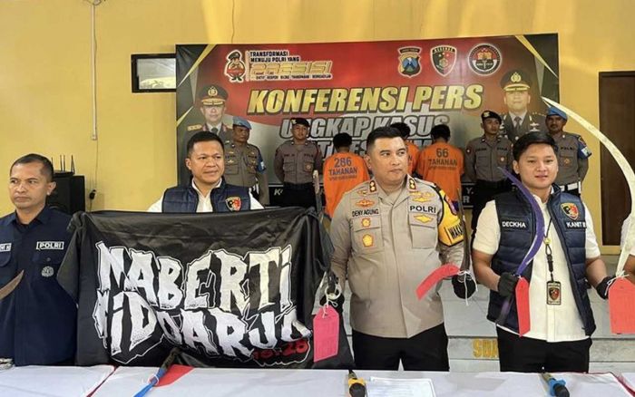 Diduga Hendak Tawuran, Markas Gangster di Sidoarjo Digerebek Polisi Diduga Hendak Tawuran, Markas Gangster di Sidoarjo Digerebek Polisi