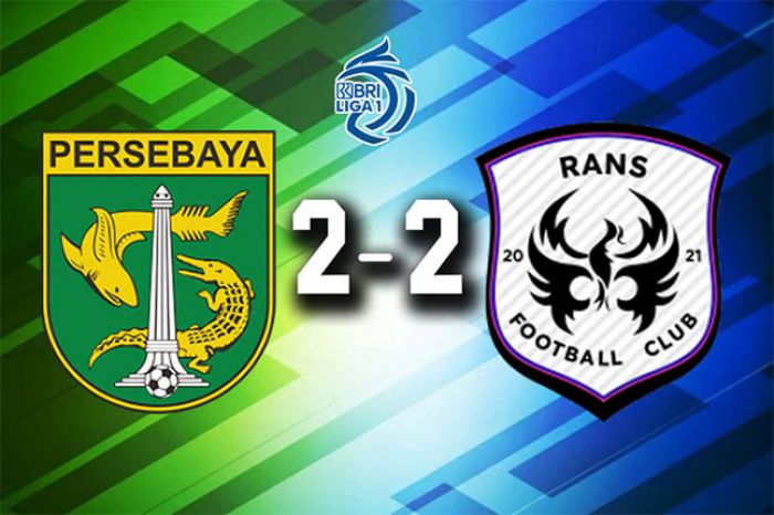 Hasil Persebaya Surabaya vs Rans Nusantara: Bajul Ijo Buang Peluang