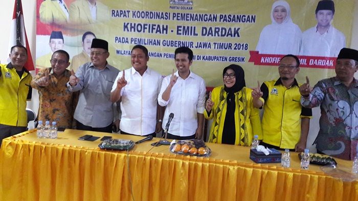 Silaturrahim ke Kantor Golkar Gresik, Emil Beri Motivasi untuk Para Tim Silaturrahim ke Kantor Golkar Gresik, Emil Beri Motivasi untuk Para Tim