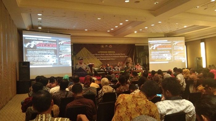 ​Ciptakan Kamtibmas Dunia Siber, Polri Gelar Pemantapan Cyber Troops  di Polda Jatim