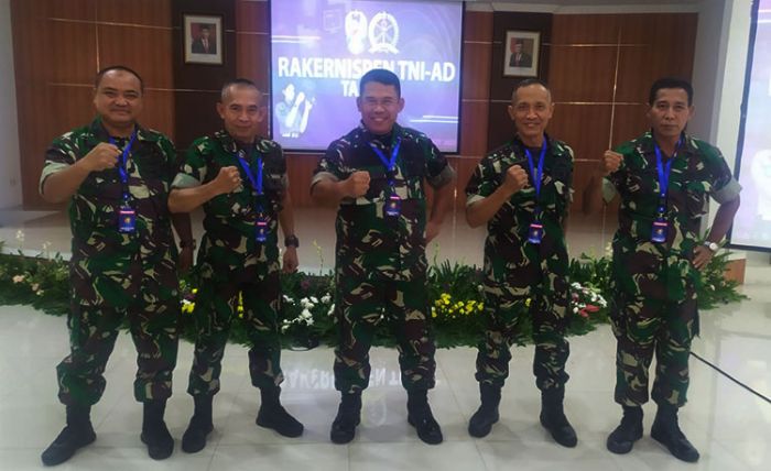Kapenrem 084/BJ Ikuti Rakernis Penerangan TNI AD TA 2022 di Jakarta