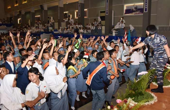 Koarmatim Dukung Bela Negara untuk Katakan Tidak pada Narkoba