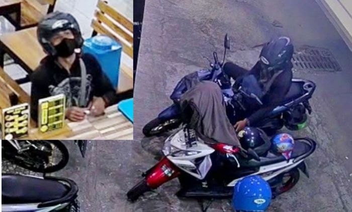 Laptop Wartawan Disikat Maling Berhelm Ojol di Surabaya Laptop Wartawan Disikat Maling Berhelm Ojol di Surabaya