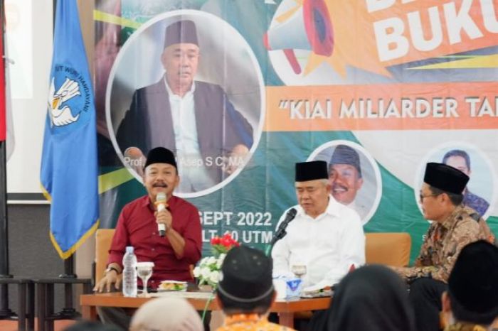 Bedah Buku di UTM Bangkalan, Kiai Asep Beber Rahasia Jadi Miliarder