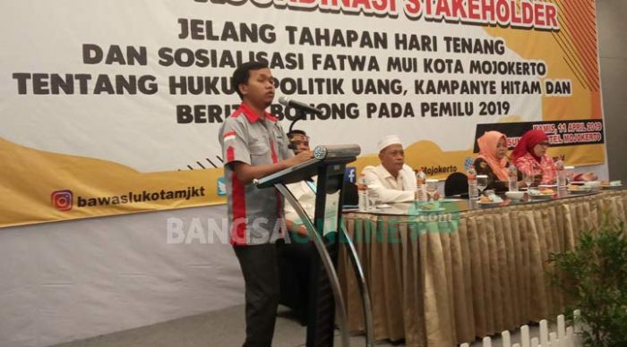 Bawaslu Kota Mojokerto Antisipasi Politik Uang Pada Hari Tenang Kampanye Bawaslu Kota Mojokerto Antisipasi Politik Uang Pada Hari Tenang Kampanye