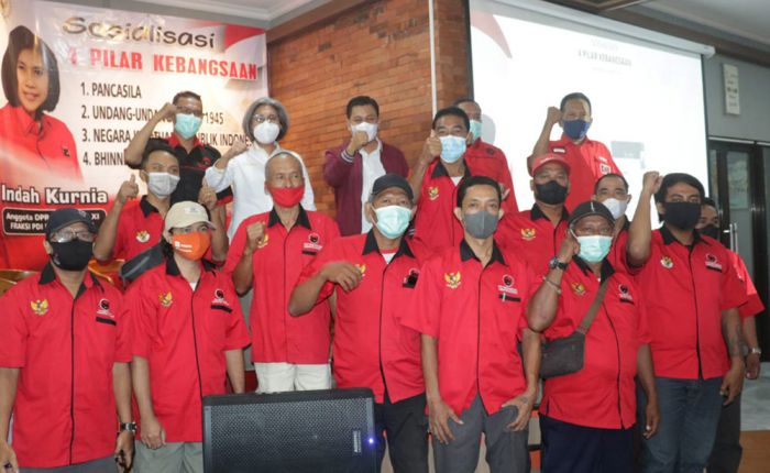 Sosialisasi Empat Pilar Kebangsaan, Indah Kurnia Ajak Rawat Gotong Royong dan Toleransi Sosialisasi Empat Pilar Kebangsaan, Indah Kurnia Ajak Rawat Gotong Royong dan Toleransi