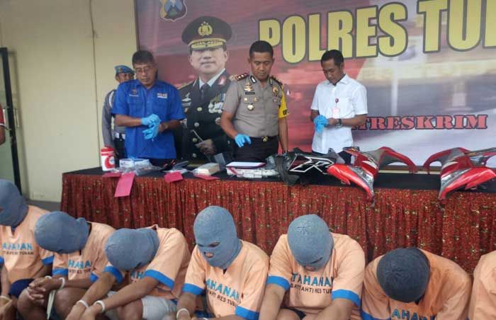 7 Pelaku Kejahatan Diamankan Polres Tuban, Semuanya dari Luar Daerah 7 Pelaku Kejahatan Diamankan Polres Tuban, Semuanya dari Luar Daerah