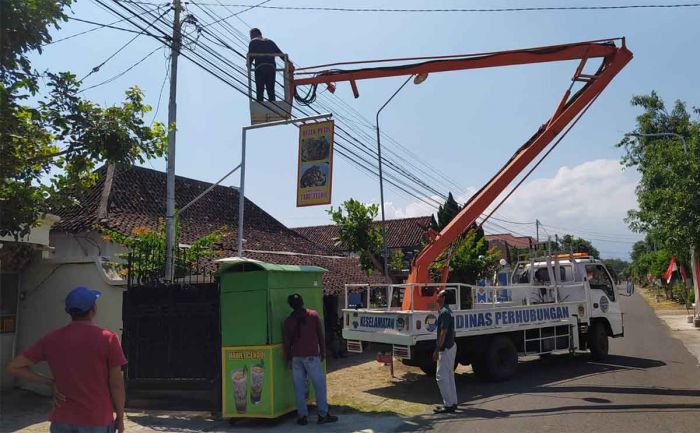 Dishub Kabupaten Madiun Tertibkan APJ Desa Dishub Kabupaten Madiun Tertibkan APJ Desa