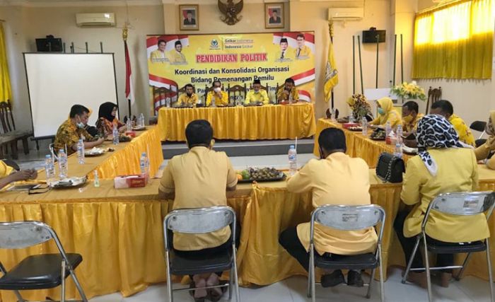 Rakor Bahas Pilbup Gresik 2020, Bappilu DPD Golkar Jatim Tegaskan Usung Kader Internal 