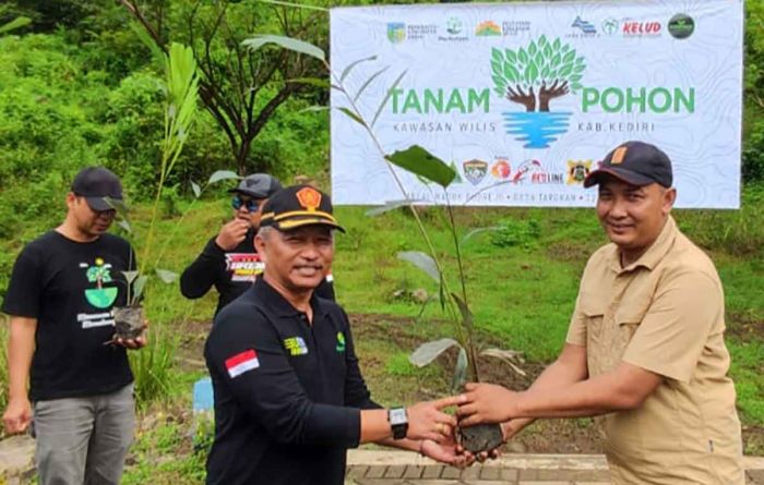 Perkawis Gelar Aksi Tanam Pohon di Lereng Gunung Wilis