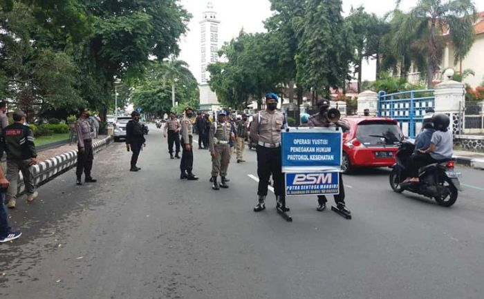 Operasi Yustisi di Beberapa Titik Jaring 55 Pelanggar Prokes Operasi Yustisi di Beberapa Titik Jaring 55 Pelanggar Prokes