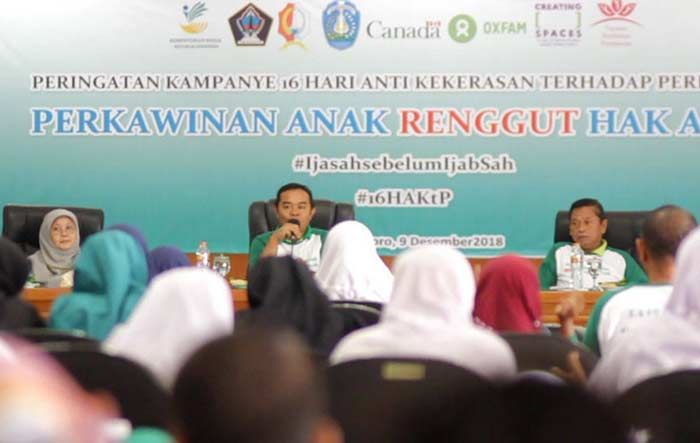 P3A Bojonegoro Kampanyekan Stop Pernikahan Anak di Bawah Umur P3A Bojonegoro Kampanyekan Stop Pernikahan Anak di Bawah Umur