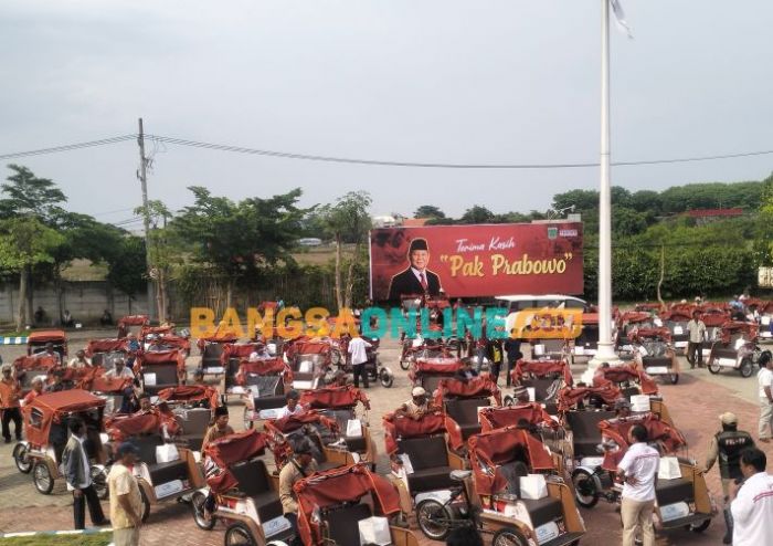 Program Becak Listrik untuk Tukang Becak Lansia Resmi Dimulai di Pasuruan