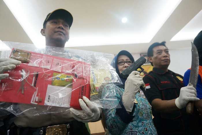 Polisi Tembak Bandar Sabu di Bareng Jombang, Temukan Airsoft Gun dan Sebilah Parang