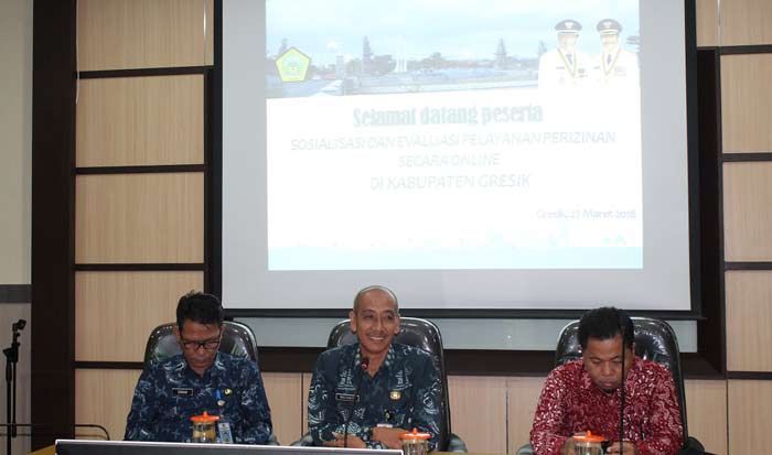 Tiga Bulan, DPM PTSP Gresik Terbitkan 1.302 Perizinan Via Online