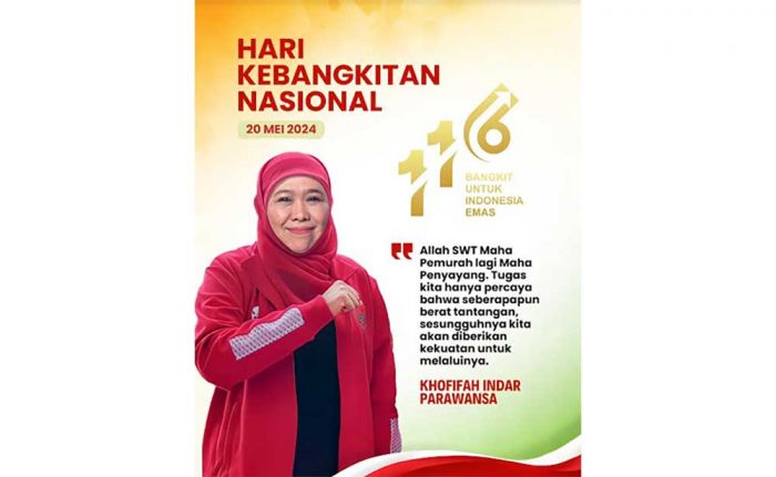Pesan Khofifah di Hari Kebangkitan Nasional 2024 Pesan Khofifah di Hari Kebangkitan Nasional 2024