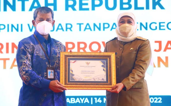 Tujuh Tahun Berhasil Pertahankan Opini WTP, Pemprov Jatim Terima Penghargaan dari Menkeu RI