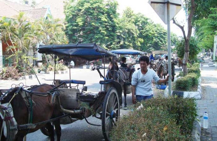 Ngabuburit Sambil Keliling Gresik Naik Dokar