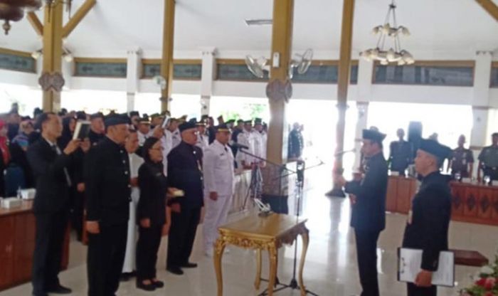 Awal Tahun, Bupati Ngawi Gulirkan Gerbong Mutasi