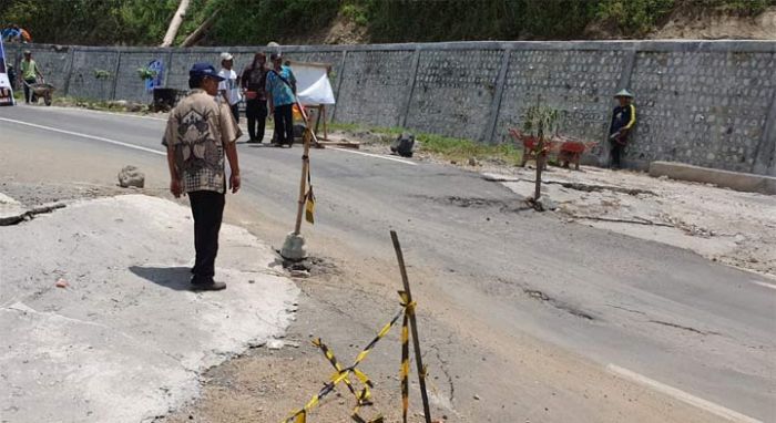 Tanggap Darurat di Km 226 Jalur Pacitan-Ponorogo Berakhir 10 Mei 2019