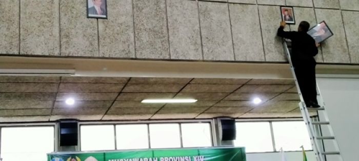 Pembukaan Musprov IPSI Jatim Tertunda, Gegara Foto Wapres JK Belum Diganti, Supratomo Ketua Lagi