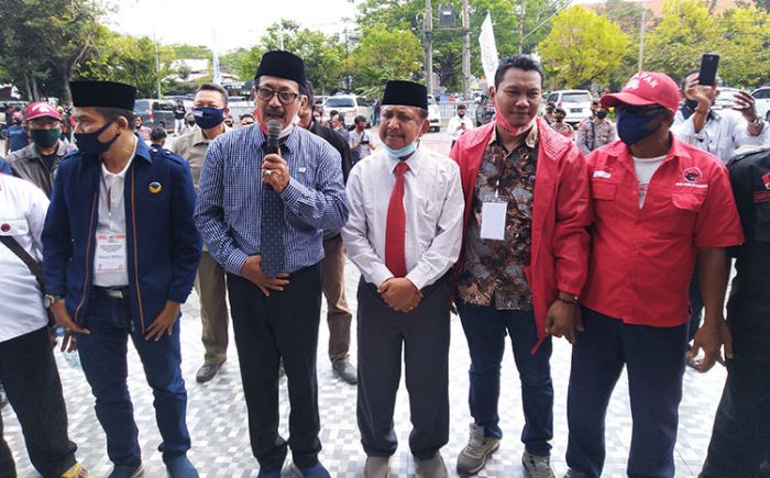 Hari Pertama Pendaftaran Pilkada Lamongan 2020, Suhandoyo-Suudin Resmi Mendaftar Hari Pertama Pendaftaran Pilkada Lamongan 2020, Suhandoyo-Suudin Resmi Mendaftar