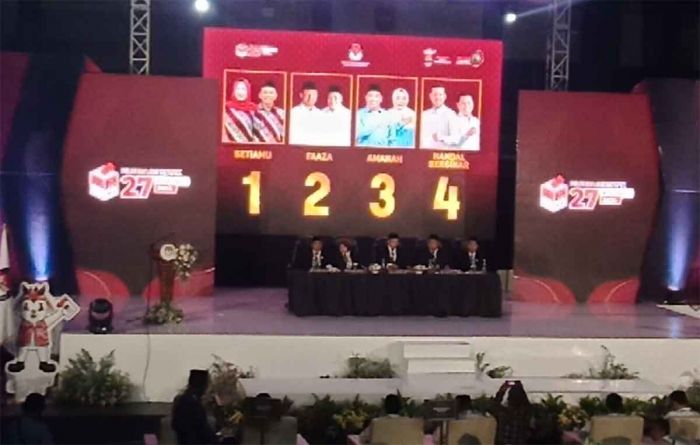KPU Kota Probolinggo Tetapkan Nomor Urut Paslon Pilkada 2024 KPU Kota Probolinggo Tetapkan Nomor Urut Paslon Pilkada 2024