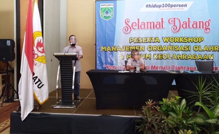 KONI Kota Batu Bekali Pengurus Cabor tentang Manajemen Organisasi KONI Kota Batu Bekali Pengurus Cabor tentang Manajemen Organisasi
