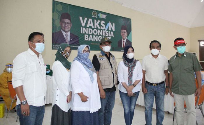 PKB, Partai Pertama Awali Vaksinasi Gratis bagi Warga Kota Batu