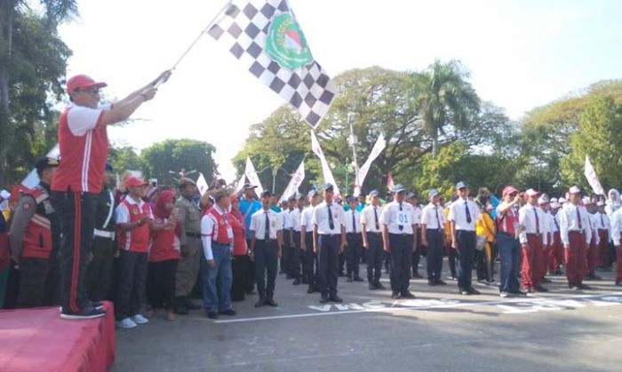 Bupati Pamekasan Lepas Lomba Gerak Jalan Dalam Rangka HUT Kemerdekaan RI ke-74 Tahun 2019 Bupati Pamekasan Lepas Lomba Gerak Jalan Dalam Rangka HUT Kemerdekaan RI ke-74 Tahun 2019
