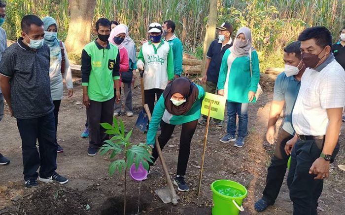 Peringati Hari Lingkungan Hidup Sedunia, PKK Kota Kediri Gelar Gerakan Tanam Pohon di Sumber Dadapan