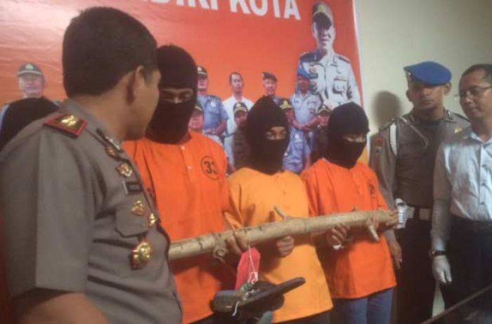 Polisi Bekuk 5 Pelaku Pengeroyokan Maut di Kediri