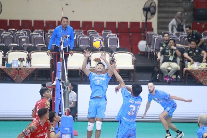 Buka Seri Kedua Final Four Proliga 2025, Tim Putra Bank Sumsel Raih Hasil Maksimal