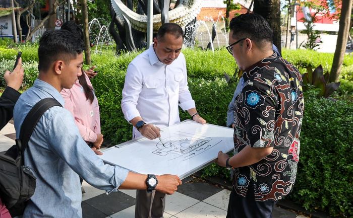 Pemkot Surabaya Kebut Penataan Area Plaza KBS