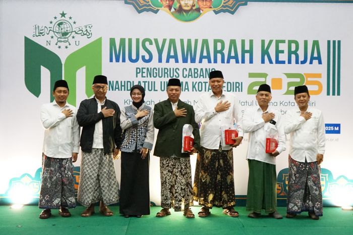 Hadiri Muskercab PCNU, Wali Kota Kediri Dorong Sinergi Adaptif, Kolaboratif dan Inklusif