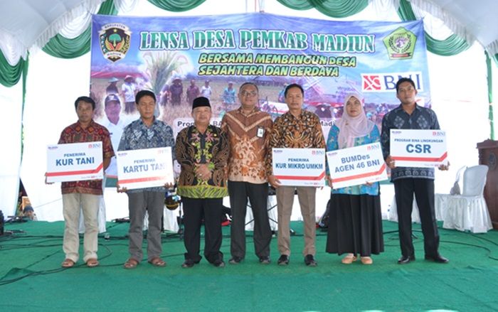 Percepat Perekonomian Perdesaan, Pemkab Madiun Gandeng Bank BNI 46