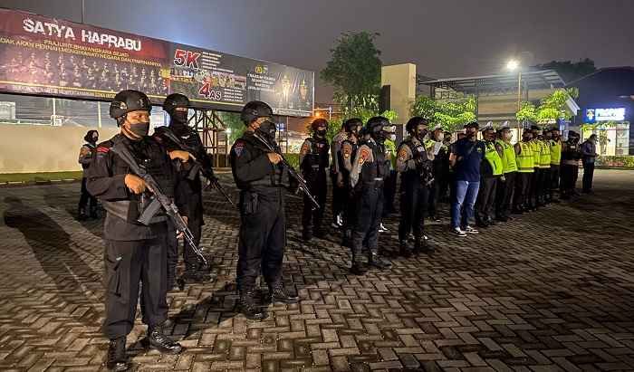 Antisipasi Kriminalitas, Geng Motor, dan Balap Liar, Polresta Sidoarjo Giatkan Patroli