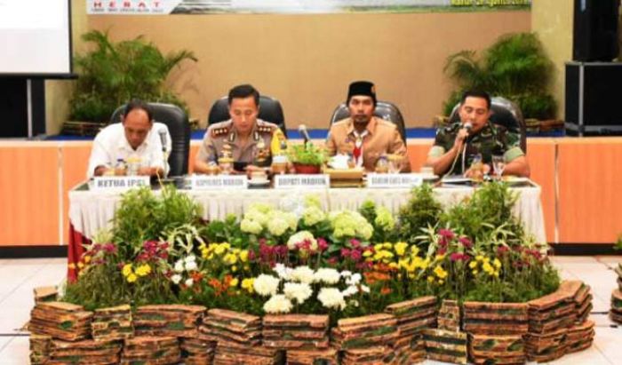 Dandim 0803/Madiun Rakor Persiapan Pengamanan 1 Suro dan Suran Agung 