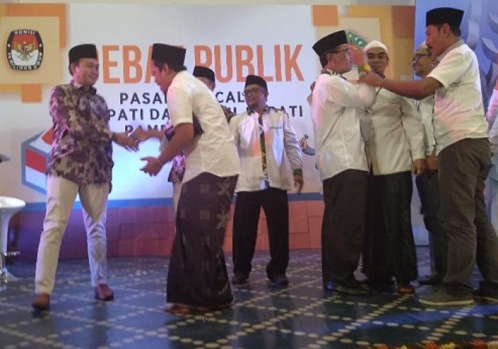 Sempat Memanas, Debat Ketiga Pilbup Pamekasan Diakhiri dengan Kesejukan