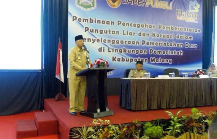 Cegah Pungli, Pemkab Malang Tingkatkan Pembinaan dan Pengawasan Cegah Pungli, Pemkab Malang Tingkatkan Pembinaan dan Pengawasan
