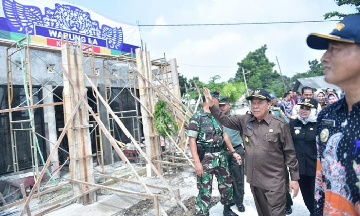 TMMD ke-104 di Desa Kelorarum, Kodim 0812 Lamongan Bangun Sejumlah Infrastruktur