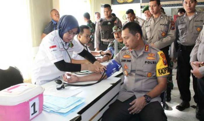 Hari Bhayangkara ke-73, Polresta Sidoarjo Melakukan Bakti Kesehatan Donor Darah Hari Bhayangkara ke-73, Polresta Sidoarjo Melakukan Bakti Kesehatan Donor Darah