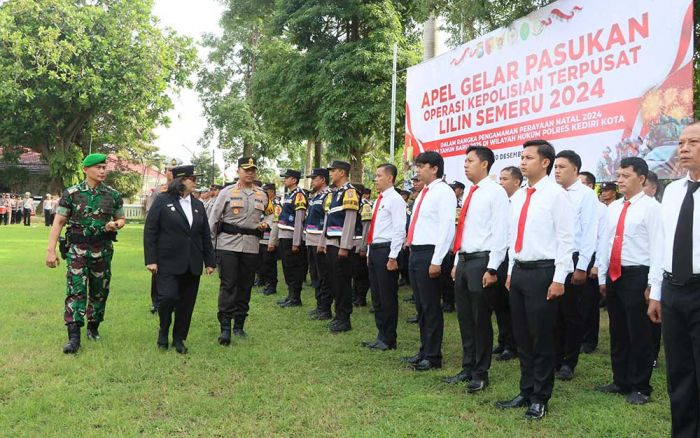 Amankan Nataru, Polres Kediri Kota Terjunkan Ratusan Personel Amankan Nataru, Polres Kediri Kota Terjunkan Ratusan Personel