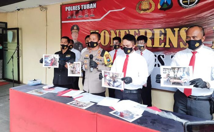 Pengambil Paksa Jenazah Pasien Covid-19 di Tuban Diancam Setahun Penjara Pengambil Paksa Jenazah Pasien Covid-19 di Tuban Diancam Setahun Penjara