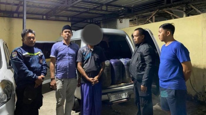 Polsek Tamberu Pamekasan Bongkar Dugaan Penimbunan Solar Subsidi, 525 Liter Disita