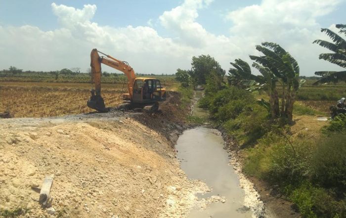 Hadapi Musim Hujan, Pemkab Lamongan Benahi Saluran Air