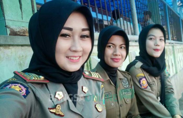 Prawan Satpol PP Trenggalek ini Siap Menangani Persoalan Terkait Perda, Apa Saja yang Dilayani?