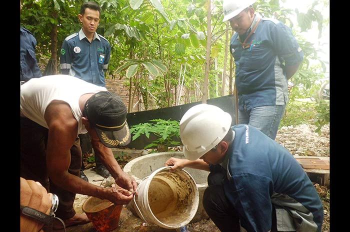 Pupuk Hayati Sisa Bioetanol PT Energi Argo Nusantara Mojokerto Cemari Sumur Milik Warga