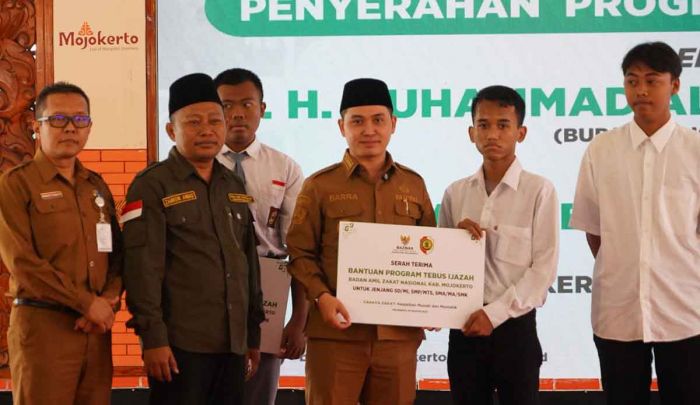 200 Siswa di Kabupaten Mojokerto Terima Ijazah Lewat Program dari Baznas